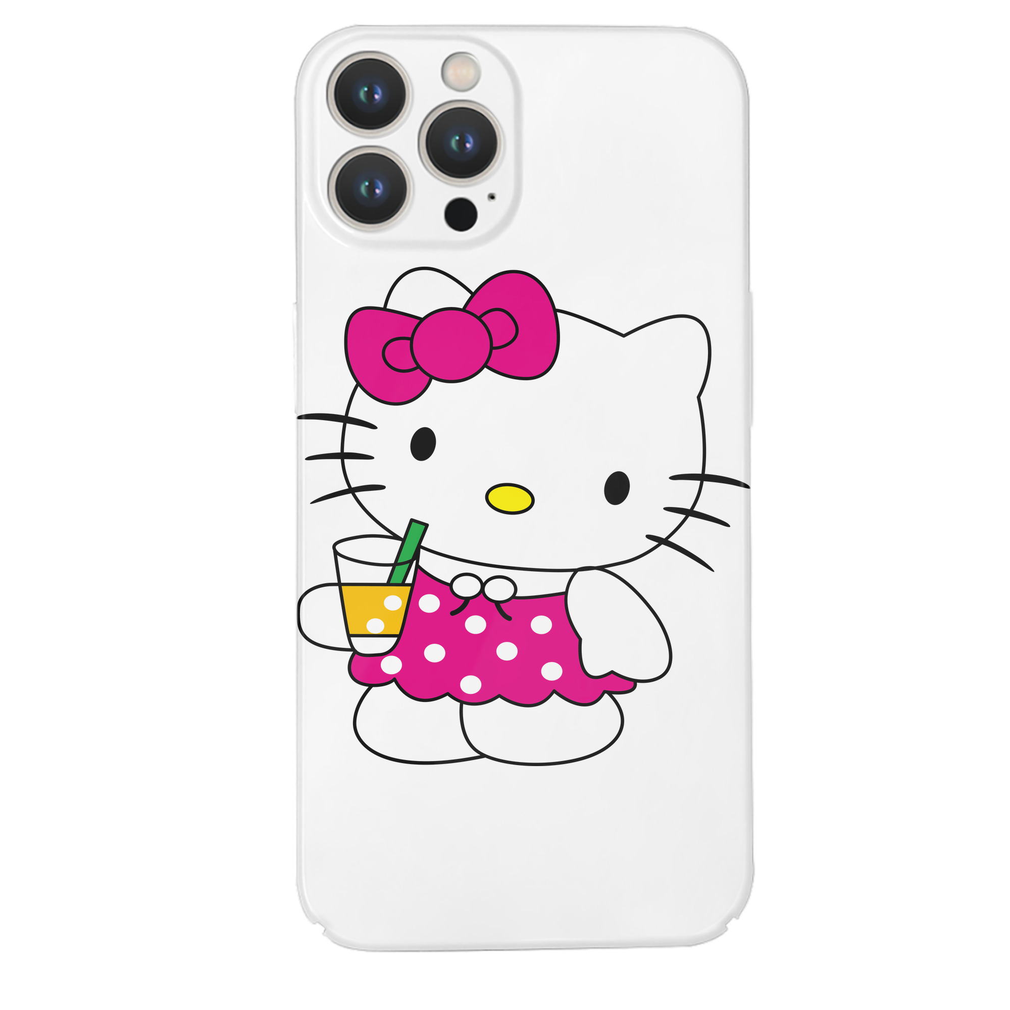 （画像用） Hello Kitty ハローキティ 【iPhone 14シリーズ対応】ハードケース